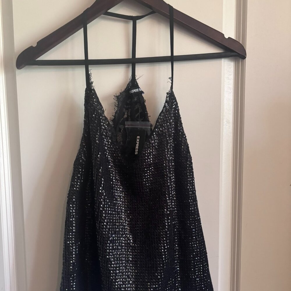 NWT Express sequin top